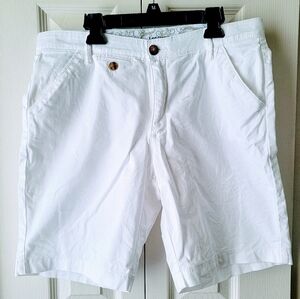 Womens White LEE Casual Shorts
